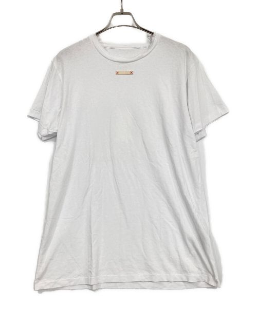 Maison Margiela（メゾンマルジェラ）Maison Margiela (メゾンマルジェラ) スクールネームタグtシャツ ホワイト サイズ:XLの古着・服飾アイテム