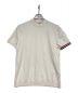 MONCLER（モンクレール）の古着「SHORT SLEEVED SWEATER 半袖ニット」｜ホワイト