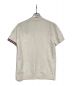 MONCLER (モンクレール) SHORT SLEEVED SWEATER 半袖ニット ホワイト サイズ:S：14000円