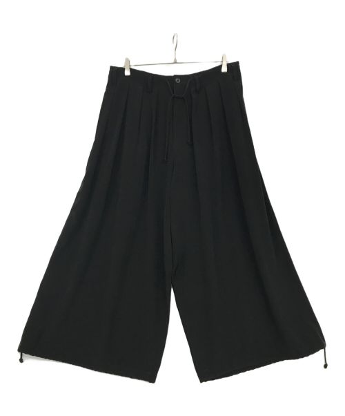 Yohji Yamamoto pour homme（ヨウジヤマモト プールオム）Yohji Yamamoto pour homme (ヨウジヤマモト プールオム) Ta TUXEDO U-STANDARD BALLOON PANTS ブラック サイズ:2の古着・服飾アイテム