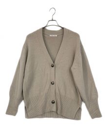 RIAM PLAGE（リアム プラージュ）の古着「Washable WOOL カーディガン」｜アイボリー