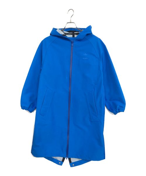 adidas（アディダス）adidas (アディダス) フーデッドコート ブルー サイズ:XSの古着・服飾アイテム