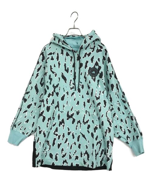 adidas（アディダス）adidas (アディダス) STELLA McCARTNEY (ステラマッカートニー) aSMC AOP PO HOODIE ブルー サイズ:OTの古着・服飾アイテム