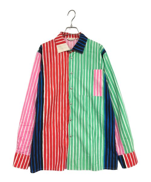 marimekko（マリメッコ）marimekko (マリメッコ) ストライプシャツ マルチカラー サイズ:XSの古着・服飾アイテム