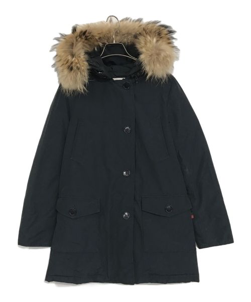 WOOLRICH（ウールリッチ）WOOLRICH (ウールリッチ) ウィメンズアークティックパーカ/W'S ARCTIC PARKA DF ネイビー サイズ:SIZE XSの古着・服飾アイテム