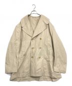 Hed Maynerヘド メイナー）の古着「oversized w-blested coat」｜ベージュ