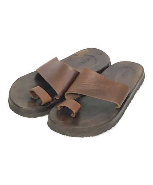 SEDONA SANDAL（セドナサンダル）SEDONA SANDAL (セドナサンダル) レザーサンダル ブラウン サイズ:8の古着・服飾アイテム