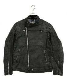 ADDICT CLOTHES NEW VINTAGE（アディクトクローズ ニューヴィンテージ）の古着「WAXED RESISTANCE JACKET/ｼﾞｬｹｯﾄ」｜ブラック