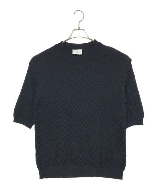 ROYAL MER（ロイヤルマー）ROYAL MER (ロイヤルマー) HECTOR SHORT SLEEVE KNIT ネイビー サイズ:SIZE Sの古着・服飾アイテム