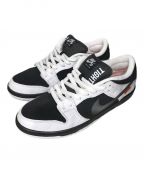 NIKE SB×TIGHTBOOTH PRODUCTIONナイキエスビー×タイトブースプロダクション）の古着「Dunk Low Pro QS」｜ホワイト×ブラック