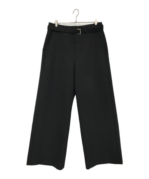 sacai（サカイ）sacai (サカイ) Suiting Bonding Pants ブラック サイズ:3の古着・服飾アイテム