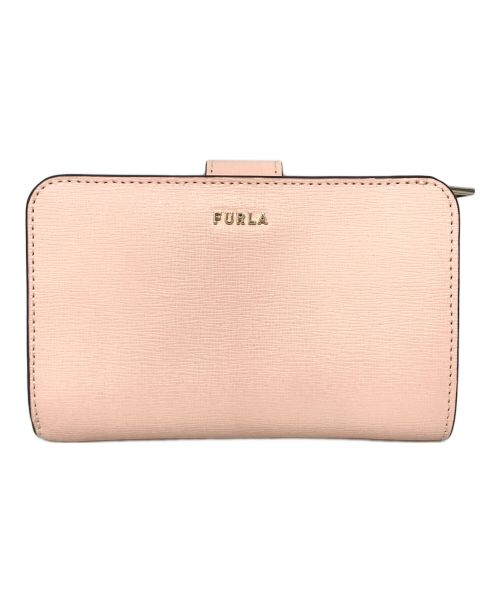 FURLA（フルラ）FURLA (フルラ) 2つ折り財布 ピンクの古着・服飾アイテム