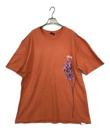 stussy（ステューシー）の古着「半袖カットソー」｜オレンジ