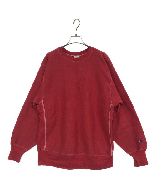 Champion REVERSE WEAVE（チャンピオン リバース ウィーブ）Champion REVERSE WEAVE (チャンピオンリバースウィーブ) スウェット レッド サイズ:SIZE Lの古着・服飾アイテム