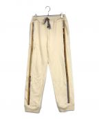 RehersalLリハーズオール）の古着「vintage print track pants ivory」｜ベージュ