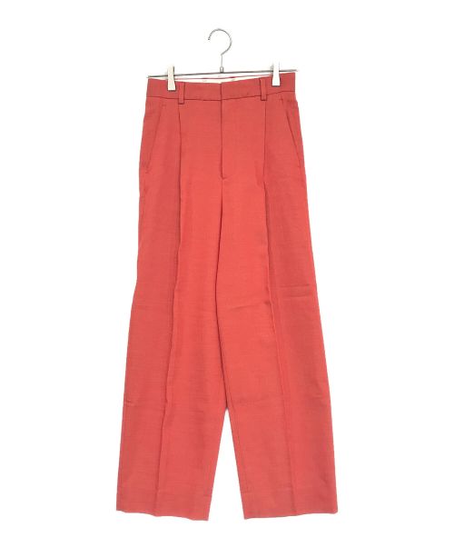 6(ROKU) BEAUTY&YOUTH（ロク ビューティーアンドユース）6(ROKU) BEAUTY&YOUTH (ロク ビューティーアンドユース) OXFORD TUCK PANTS オレンジ サイズ:34の古着・服飾アイテム