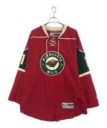 REEBOK×NHL（リーボック×エヌエイチエル）の古着「90'sホッケーシャツ」｜レッド