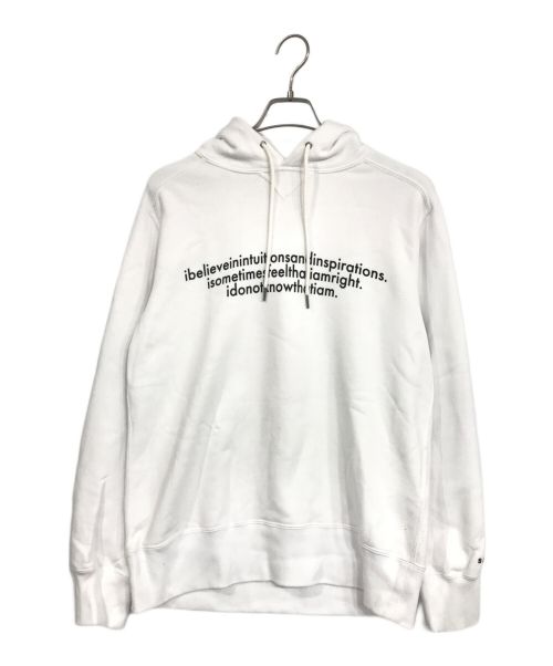 sacai（サカイ）sacai (サカイ) Einstein Hoodie／アインシュタインフーディ ホワイト サイズ:１の古着・服飾アイテム