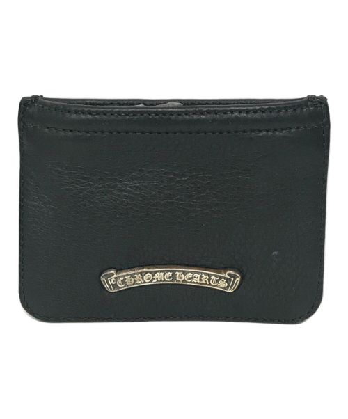 CHROME HEARTS（クロムハーツ）CHROME HEARTS (クロムハーツ) ZPR CHNG PURSE ダガージップ チェンジパース ブラックの古着・服飾アイテム