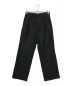 FARAH（ファーラー）の古着「Two Tuck Side Adjustable Pants」｜ブラック