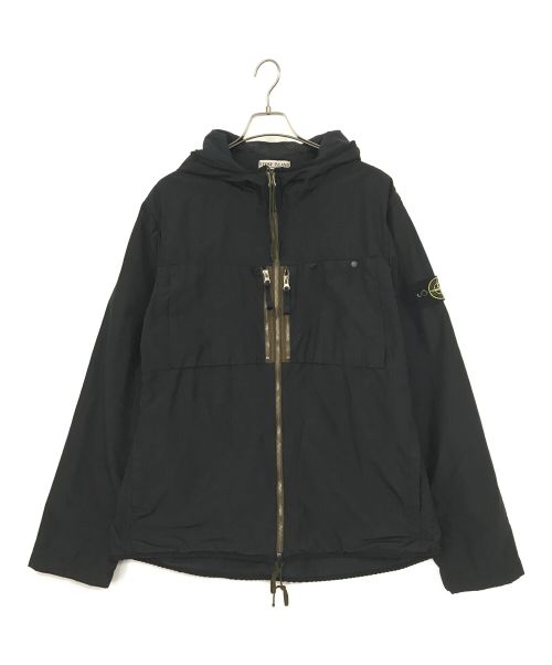 STONE ISLAND（ストーンアイランド）STONE ISLAND (ストーンアイランド) フーデッドジャケット ブラック サイズ:XLの古着・服飾アイテム