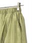 中古・古着 TODAYFUL (トゥデイフル) Satin Easy Pants 黄緑 サイズ:36：7000円