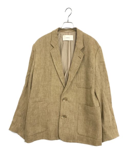 TODAYFUL（トゥデイフル）TODAYFUL (トゥデイフル) Boyfriend Linen Jacket カーキ サイズ:38の古着・服飾アイテム