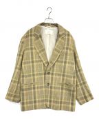 TODAYFULトゥデイフル）の古着「Check Over Jacket」｜カーキ