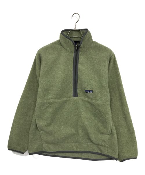 Patagonia（パタゴニア）Patagonia (パタゴニア) シンチラ ハーフジップフリースプルオーバー グリーン サイズ:Mの古着・服飾アイテム