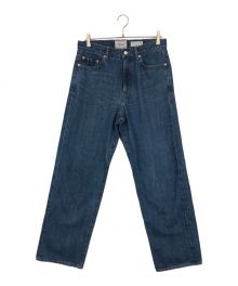 YAECA（ヤエカ）の古着「DENIM PANTS WIDE STRAIGHT USED」｜インディゴ