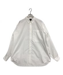 DAIWA PIER39（ダイワ ピア39）の古着「TECH REGULAR COLLAR SHIRT L/S SOLID」｜ホワイト