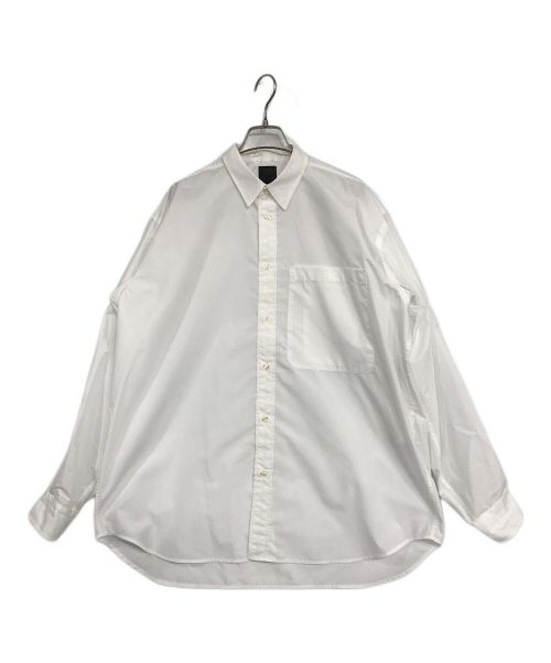 DAIWA PIER39（ダイワ ピア39）DAIWA PIER39 (ダイワ ピア39) TECH REGULAR COLLAR SHIRT L/S SOLID ホワイト サイズ:Sの古着・服飾アイテム