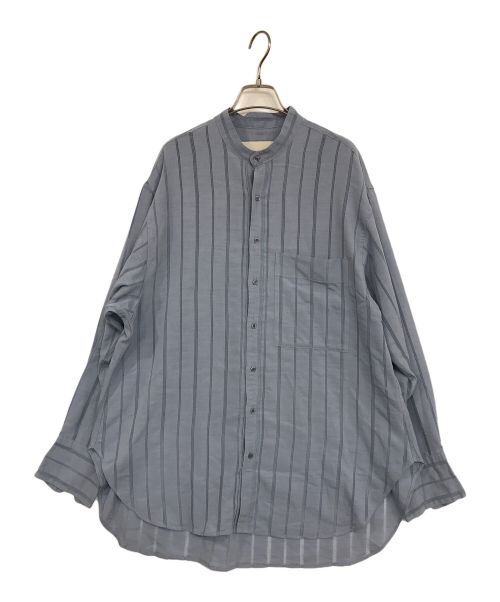 TODAYFUL（トゥデイフル）TODAYFUL (トゥデイフル) Sheerstripe Over Shirts スカイブルー サイズ:Fの古着・服飾アイテム