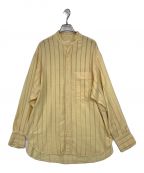 TODAYFULトゥデイフル）の古着「Sheerstripe Over Shirts」｜イエロー