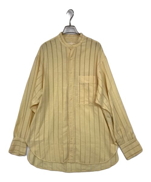 TODAYFUL（トゥデイフル）TODAYFUL (トゥデイフル) Sheerstripe Over Shirts イエロー サイズ:Fの古着・服飾アイテム