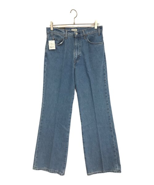 LEVI'S PReMIUM（リーバイスプレミアム）LEVI'S PReMIUM (リーバイスプレミアム) STA PREST フレアデニムパンツ ブルー サイズ:W32/81cmの古着・服飾アイテム