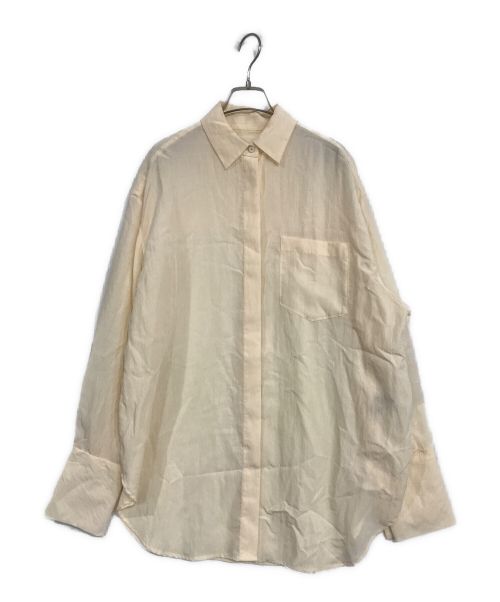 TODAYFUL（トゥデイフル）TODAYFUL (トゥデイフル) Silky Pocket Shirts ベージュ サイズ:Fの古着・服飾アイテム