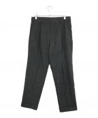 BEAMS PLUSビームスプラス）の古着「1 Pleat Travel Comfort Cloth」｜ブラック