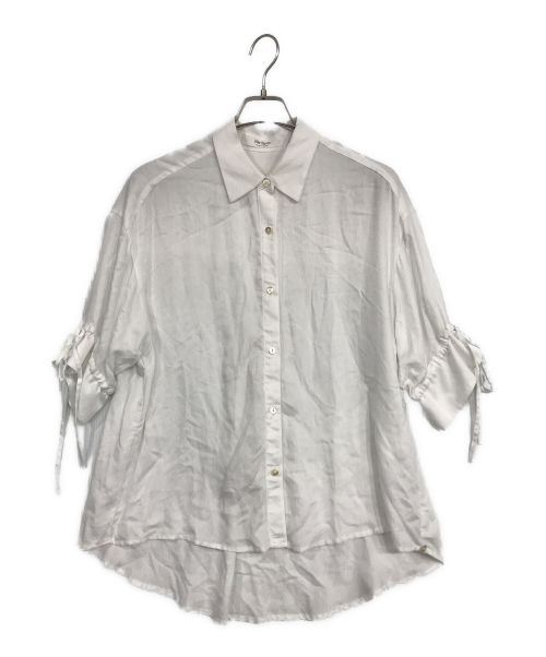 HER LIP TO（ハーリップトゥ）HER LIP TO (ハーリップトゥ) Multi-Way Easy Sheer Shirt ホワイト サイズ:SIZE Sの古着・服飾アイテム