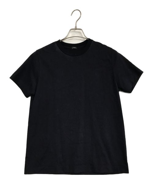 LOEFF（ロエフ）LOEFF (ロエフ) スビンコットン 5分袖 クルーネックTシャツ ネイビー サイズ:1の古着・服飾アイテム