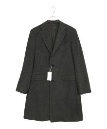 Aquascutum（アクアスキュータム）の古着「CHARLTON チェスターコート」｜ブラック