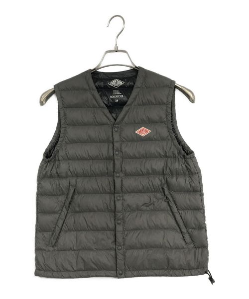 DANTON（ダントン）DANTON (ダントン) INNER DOWN VEST グレー サイズ:SIZE 34の古着・服飾アイテム