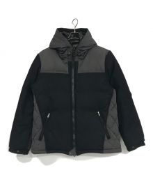 roarguns（ロアーガンズ）の古着「ANGLE BRACKET SWAROVSKI DOWN JACKET」｜ブラック