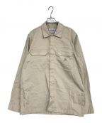 Carhartt WIPカーハート）の古着「L/S MASTER SHIRT」｜ベージュ