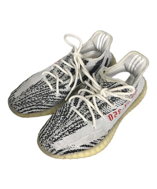 adidas（アディダス）adidas (アディダス) Yeezy Boost 350 V2 'Zebra' ブラック×ホワイト サイズ:US 7 1/2の古着・服飾アイテム