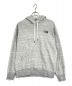 THE NORTH FACE（ザ ノース フェイス）の古着「Flower Logo Hoodie」｜グレー