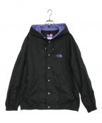 THE NORTHFACE PURPLELABEL×MONKEY TIMEザ・ノースフェイス パープルレーベル×モンキータイム）の古着「65/35 HOOD VARSITY JACKET」｜ブラック