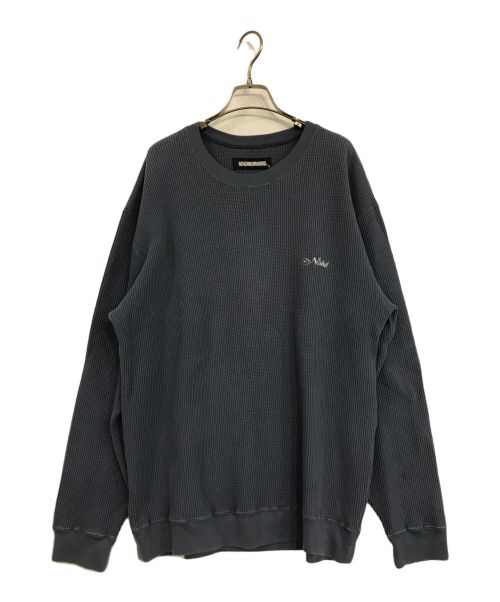 NEIGHBORHOOD（ネイバーフッド）NEIGHBORHOOD (ネイバーフッド) WAFFLE/C-CREW.LS ネイビー サイズ:Mの古着・服飾アイテム