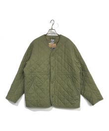 JOURNAL STANDARD relume×ARMY TWILL（ジャーナルスタンダード レリューム×アーミーツイル）の古着「別注 コットンスラブ キルトジャケット」｜グリーン