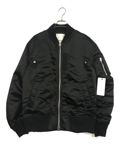 sacai（サカイ）sacai (サカイ) Nylon Twill Blouson ブラック サイズ:3の古着・服飾アイテム